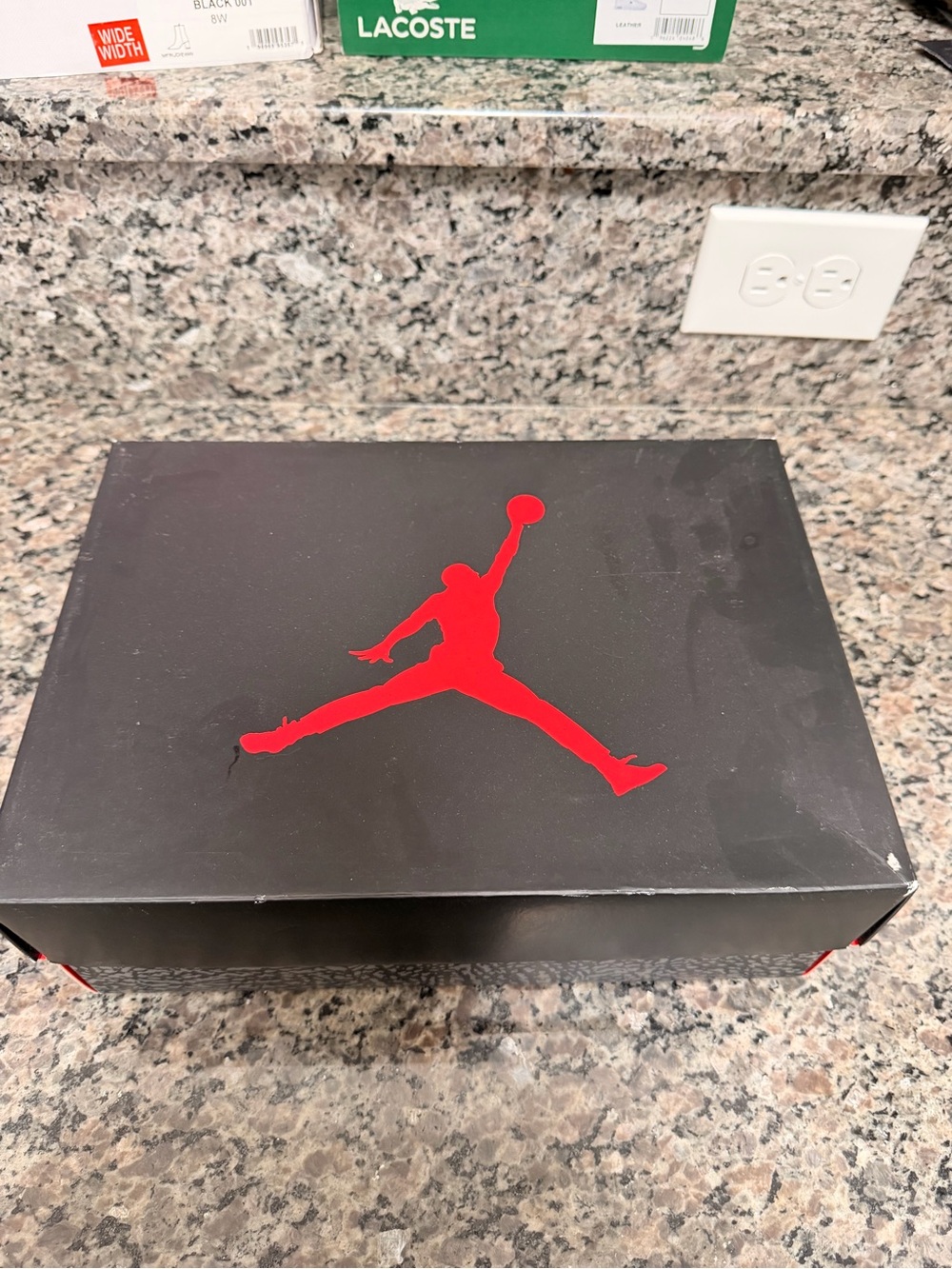 Air jordan 3 retro white and red black - Picture 5 of 5